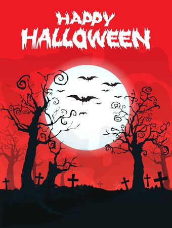 Halloween design backgroundのイラスト素材