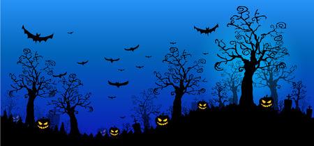 Halloween design backgroundのイラスト素材