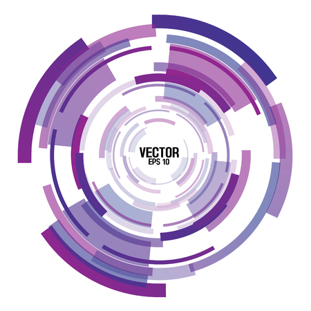 Abstract circles vector backgroundのイラスト素材