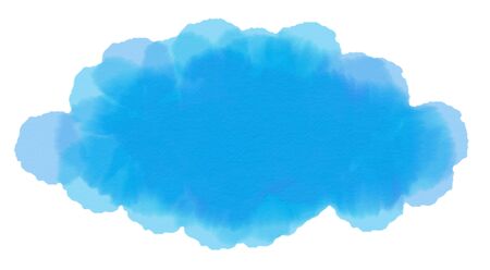 watercolor paintedの写真素材