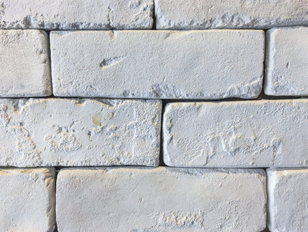 White Brick wall pattern texture background