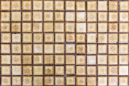 Retro style mosaic close up texture background