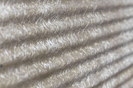 Selective focus of Pattern on fiberglass roof sheetの写真素材