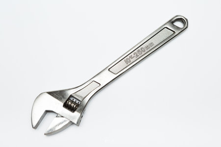 Isolated of spanner on white background