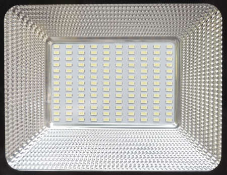 Close up Details of LED light Pattern texture backgroundの写真素材