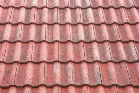 Pattern of old Concrete roof texture backgroundの写真素材
