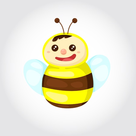 Illustrator of beeのイラスト素材