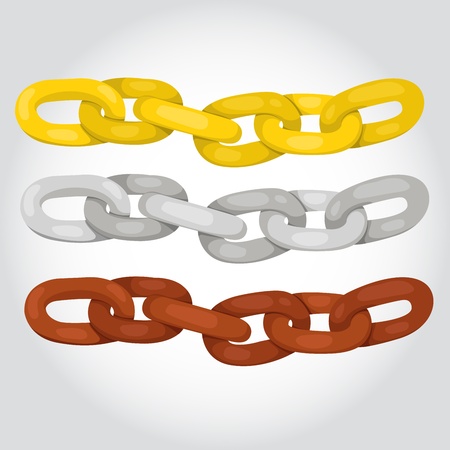 Illustrator of chainのイラスト素材