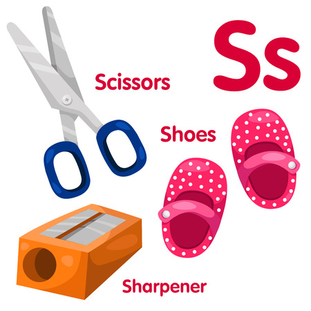 Illustrator of S alphabetのイラスト素材