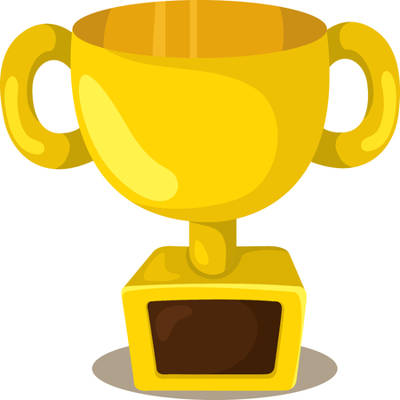 Illustrator of trophies Champions Cupのイラスト素材