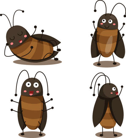 Illustrator of cockroachのイラスト素材