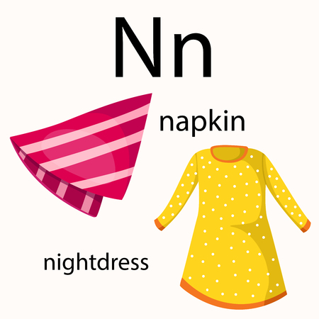 Illustrator of n vocabularyのイラスト素材