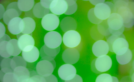Abstract background of blurred lights with bokeh