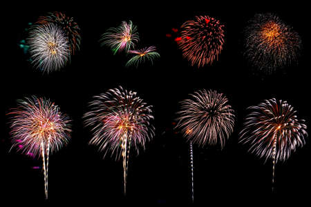 fireworksの写真素材