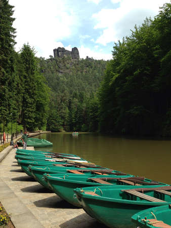 Wonderful scenery at a national park in Germany. の素材