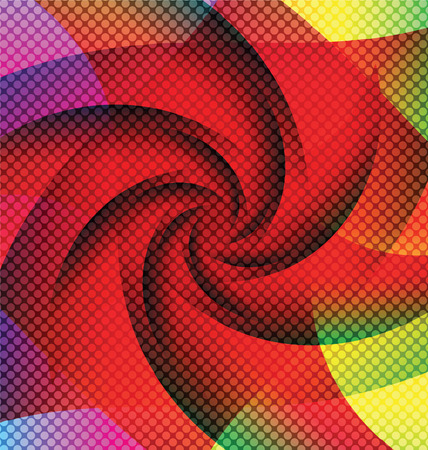 Abstract Flower Psychedelic Artwork Backgroundのイラスト素材