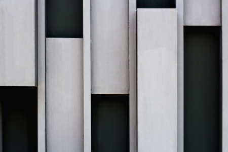 Black and white iron wall on the backgroundの写真素材