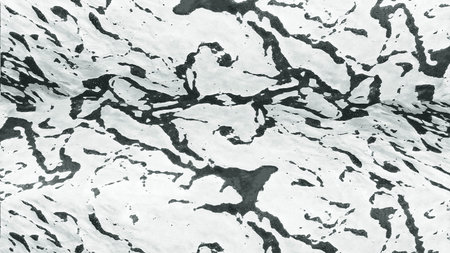 White black water sea texture with natural pattern for background or design art work.