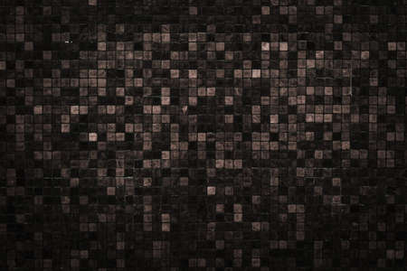 weathered dark tone masaic randomize color tone texture backgroundの写真素材