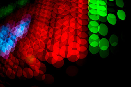abstract led lighting bokeh digital background useful for celebrate festival or dj edm dance music...