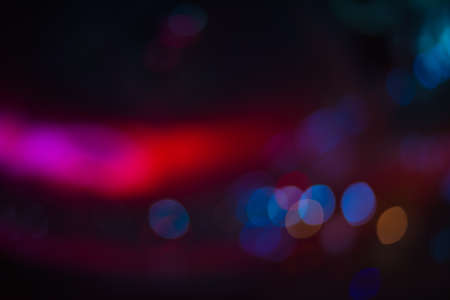 abstract led lighting bokeh digital background useful for celebrate festival or dj edm dance music festival backgroundの写真素材