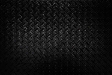 grungy old weathered metal diamond plate with scratch and dirty  texture backgroundの写真素材