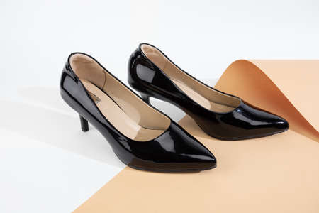 Women's Shoes Wedding shoes Work shoesの写真素材