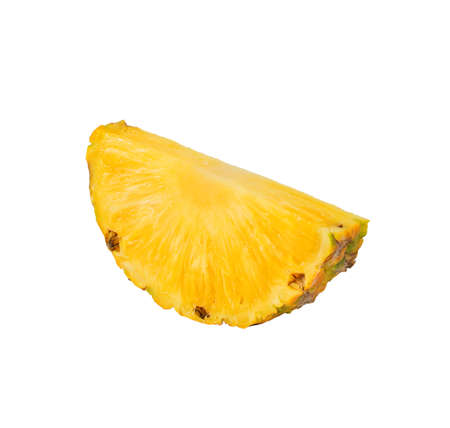 Characteristics of pineapples "Yellow Sam Roi Yot" is golden yellow flesh, firm flesh, sweet smell, thick skin, shallow eye, small core, which can be stored for months in normal temperatureの写真素材