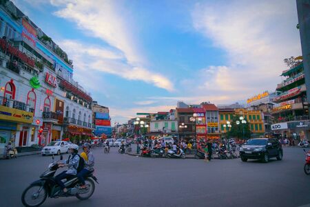 Downtown  in  vietnamのeditorial素材