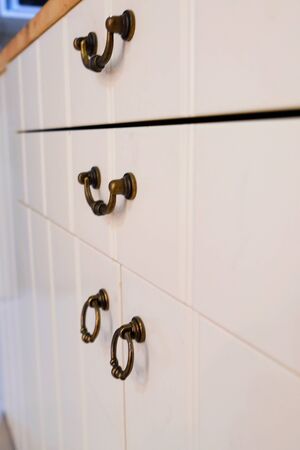 cabinet handlesの写真素材