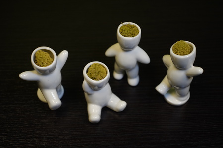 ceramic figures decorationの写真素材