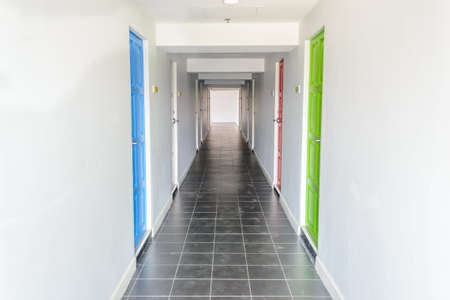 Colorful doorsの写真素材