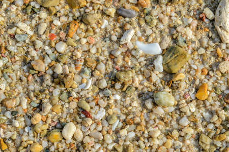 sand on the beach in Thailandの写真素材