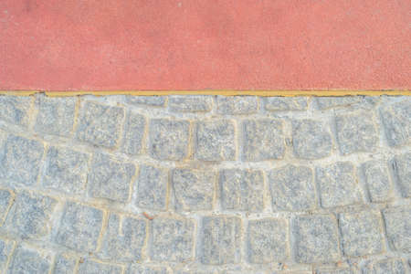 background of the pavementの写真素材