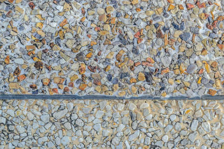 sand texture with cement floorの写真素材