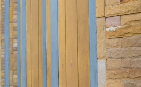 abstract brick stone wallの写真素材