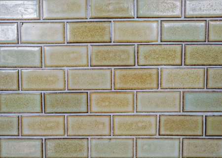 clay tile wall background