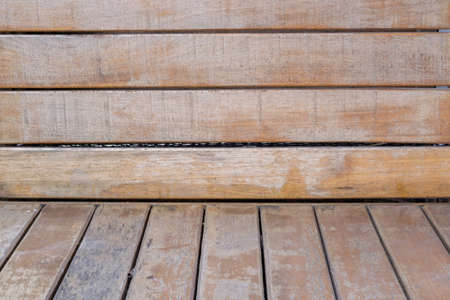 Room with vintage wood texture with natural patterns backgroundの写真素材