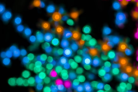 De focused or Blurred image of lights