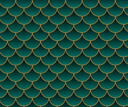 Abstract pattern background japanese style with  luxury green goldのイラスト素材