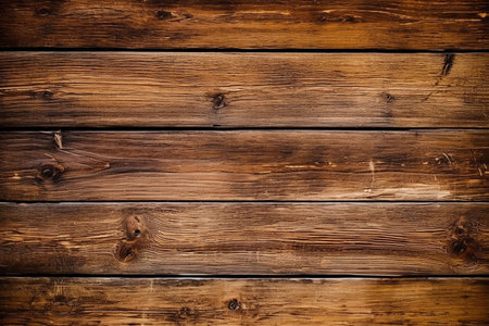 Old wooden background or texture. Close up of wooden planks.の素材