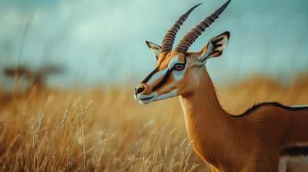 Impala antelope (Aepyceros melampus)の素材