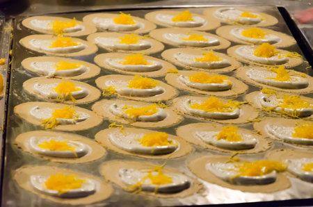 Thailand has a pancake pastry cream.
