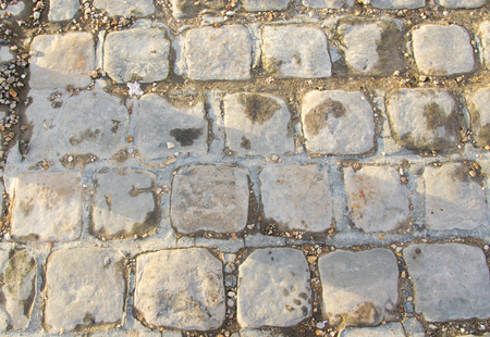 The walkway  in pattern good for background.のeditorial素材