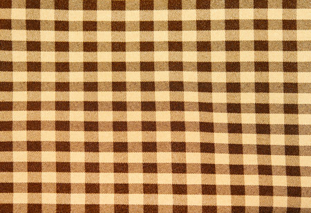 Brown scott fabric close up texture.