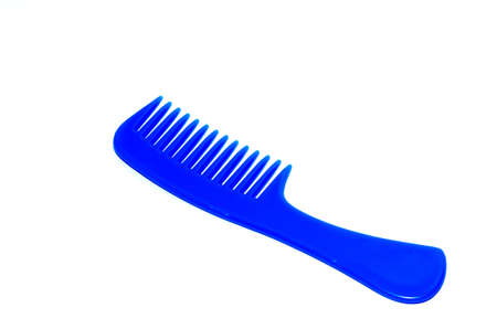 A comb isolated on the white backgound.の写真素材