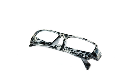 Eyeglasses isolated on the white