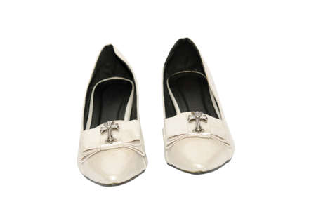 Women Shoes isolated on the white background.の写真素材