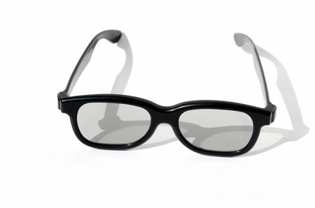 glasses isolated on the white.