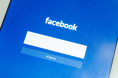 BANGKOK, THAILAND - JUNE 3, 2014: Facebook is an online social networking service founded in...
